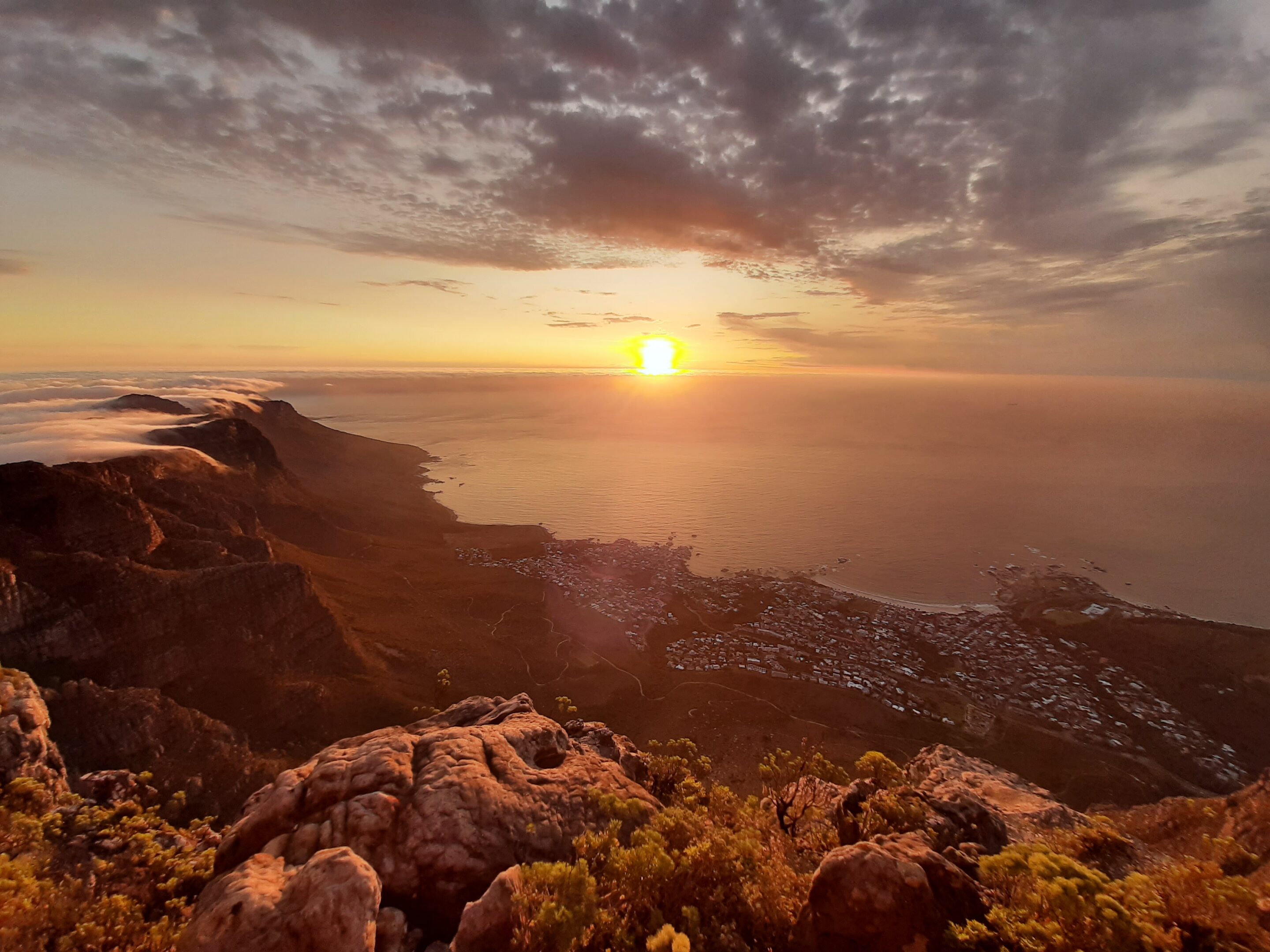 Table Mountain sunset