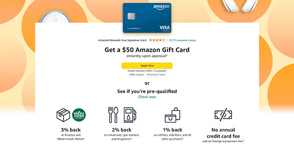 Amazon Rewards Visa Card