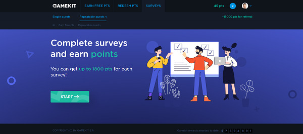 Answer-surveys-on-Gamekit