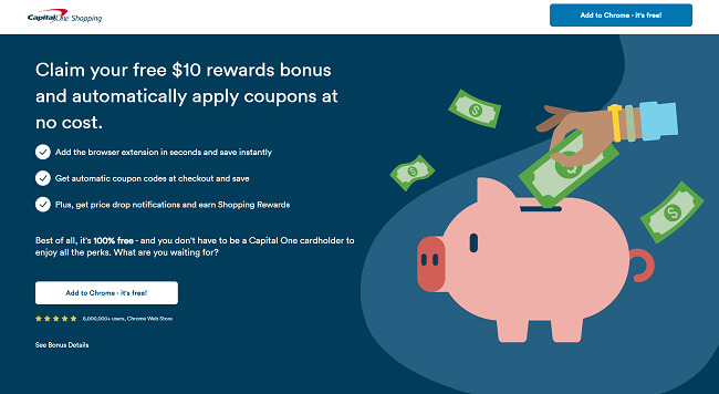 Capital One Shopping bonus