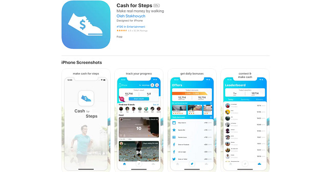 Cash For Steps