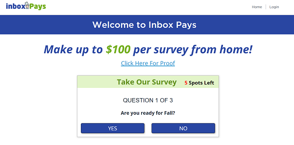 InboxPays Sign Up