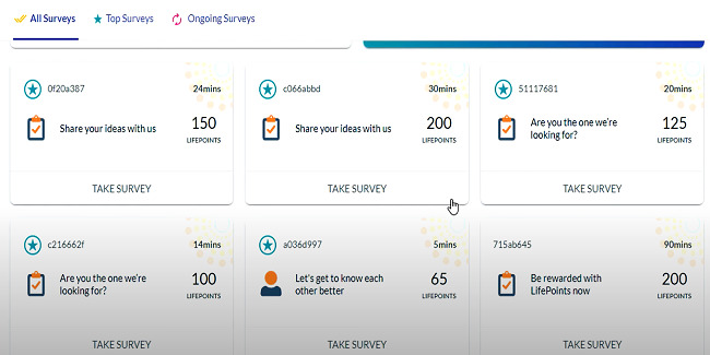 LifePoints surveys