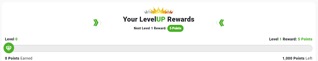 Lootup level up rewards