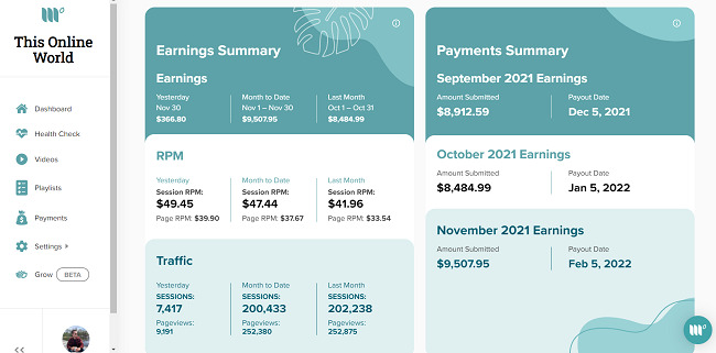 Mediavine-earnings-report