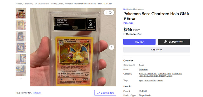 Mercari-pokemon-cards