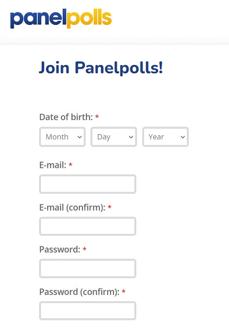 Panelpolls sign up