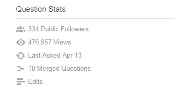 Quora-question-stats