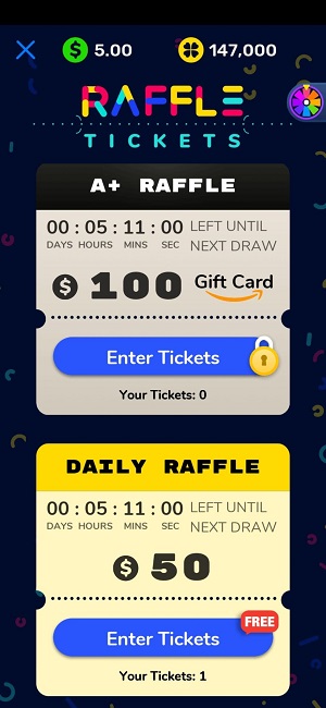 Raffle-game