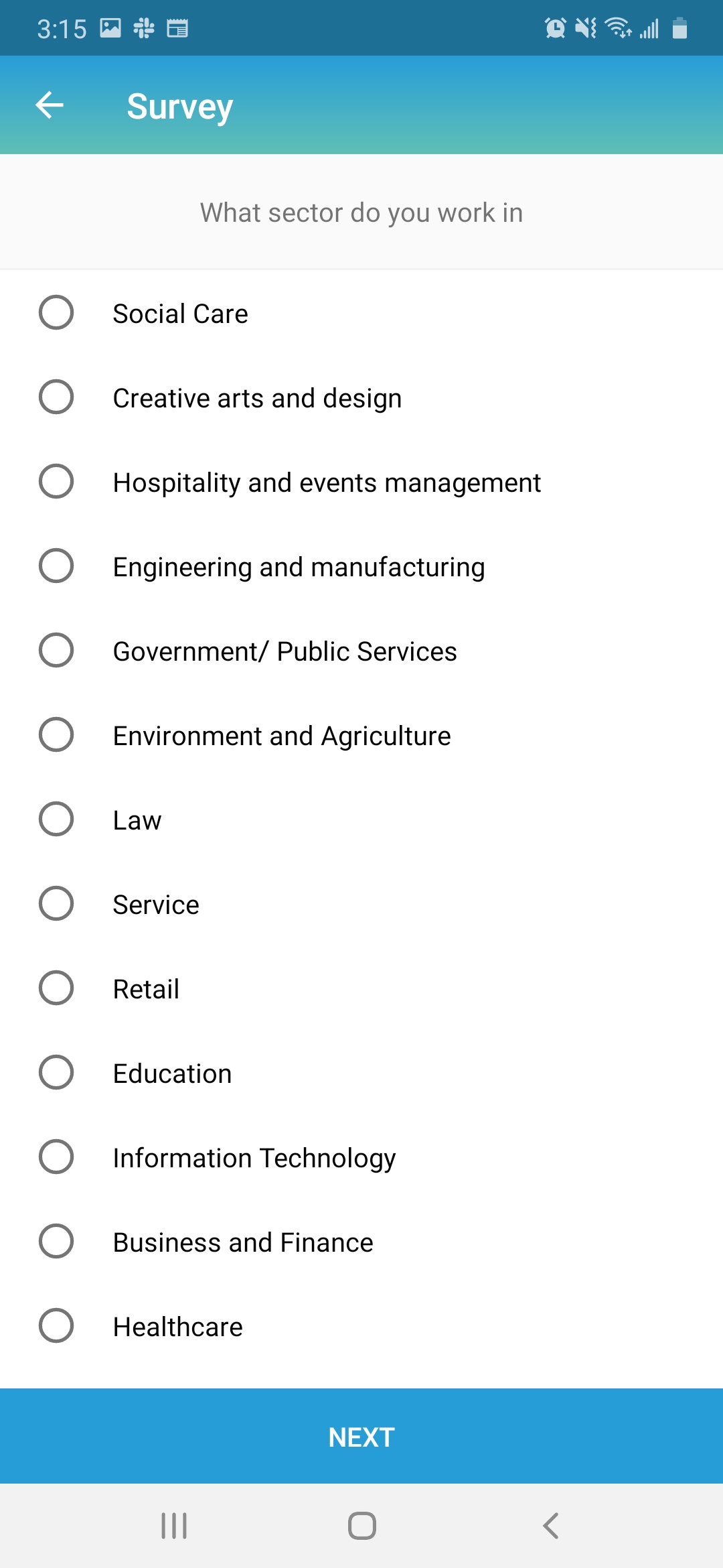 Panel-app-survey