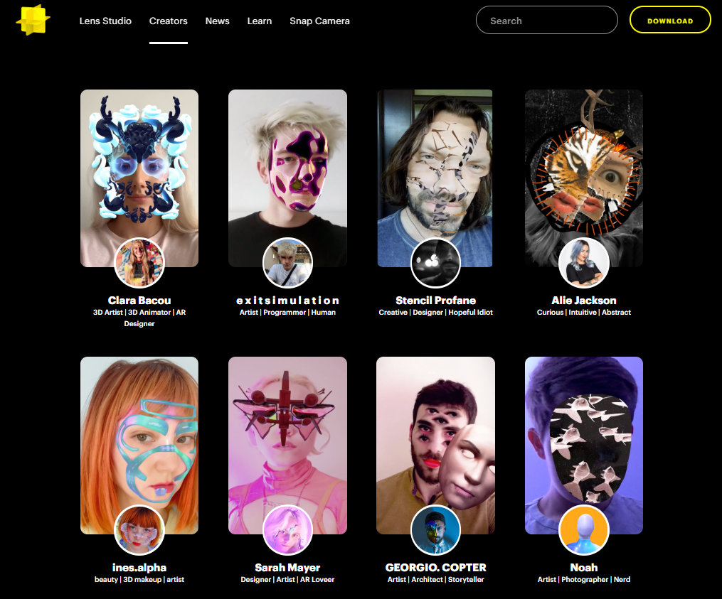 Snapchat-Lens-Creators