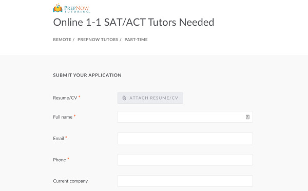 Tutor-application-PrepNow