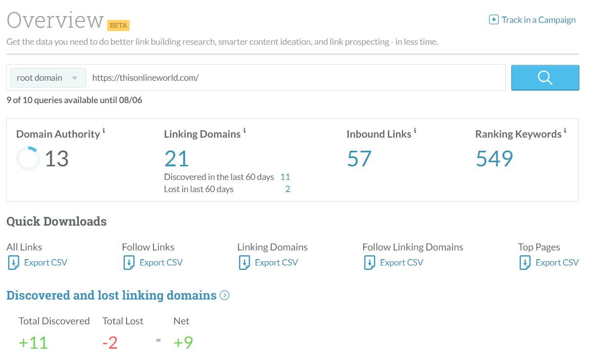 moz-site-explorer