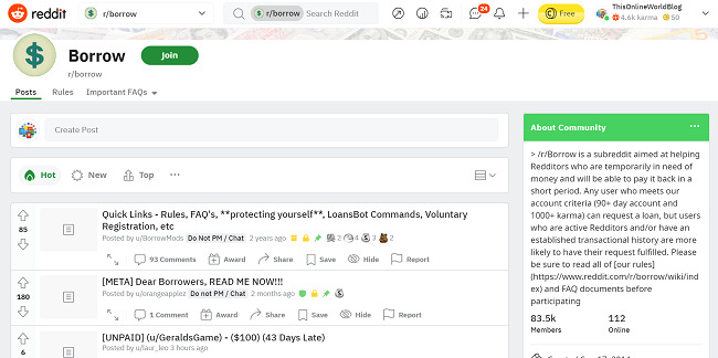 reddit-borrow